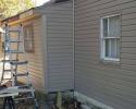 Siding installation 