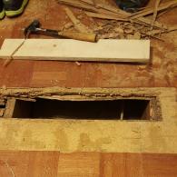 Repairing parquet floor