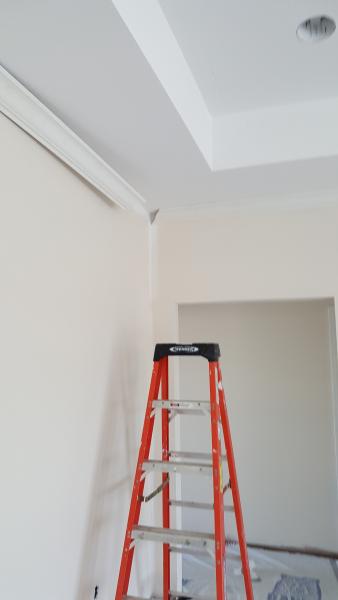 Crown molding installation