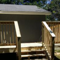 Porch stairs