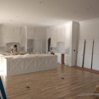 Kitchen cabinet painting