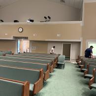 Church interior paint