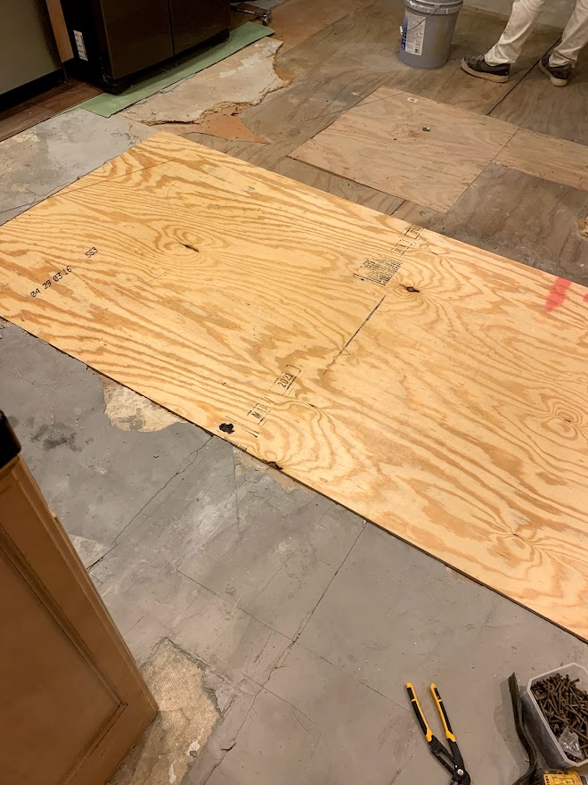 flooring company upgrading flooring