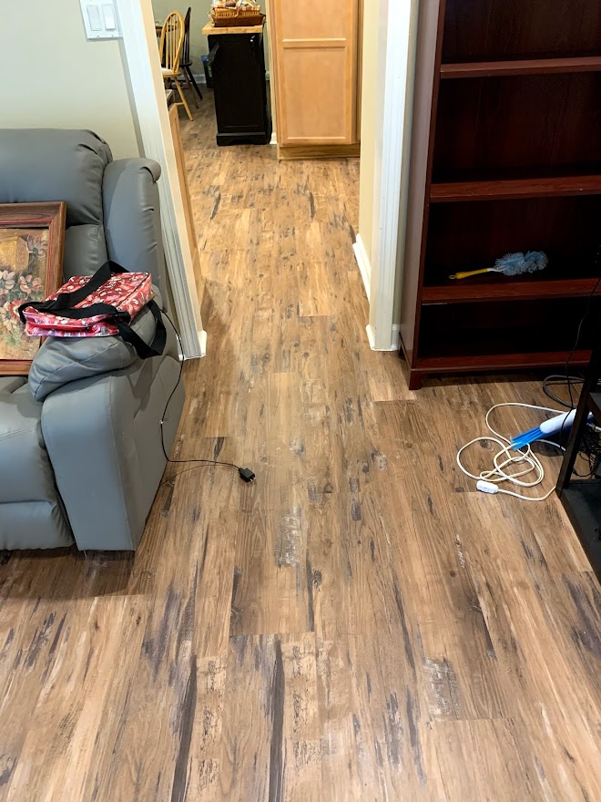 new LVT flooring