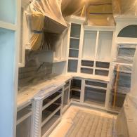 Painting kitchen cabinets white