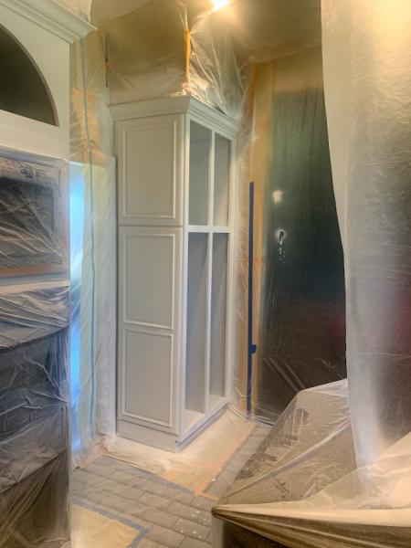 Cabinet painting