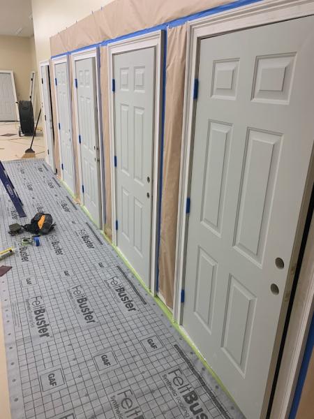 New door installation