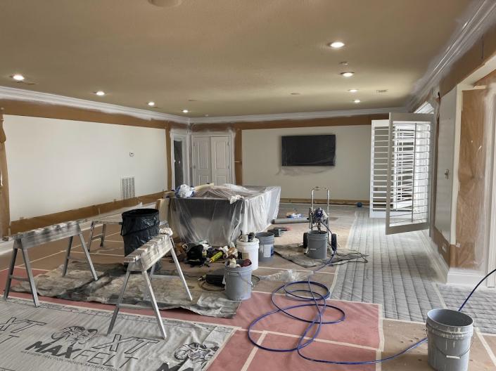 Interior painting services