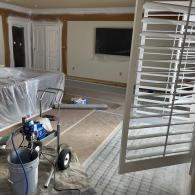 Painting doors, windows, and trim