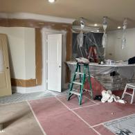 Home renovation jobsite