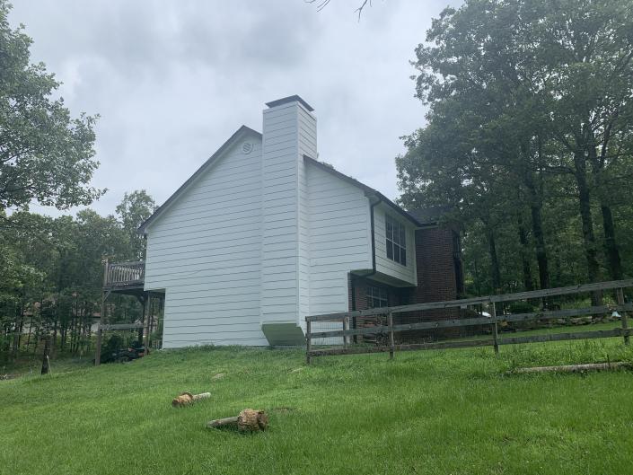 Vinyl siding installation
